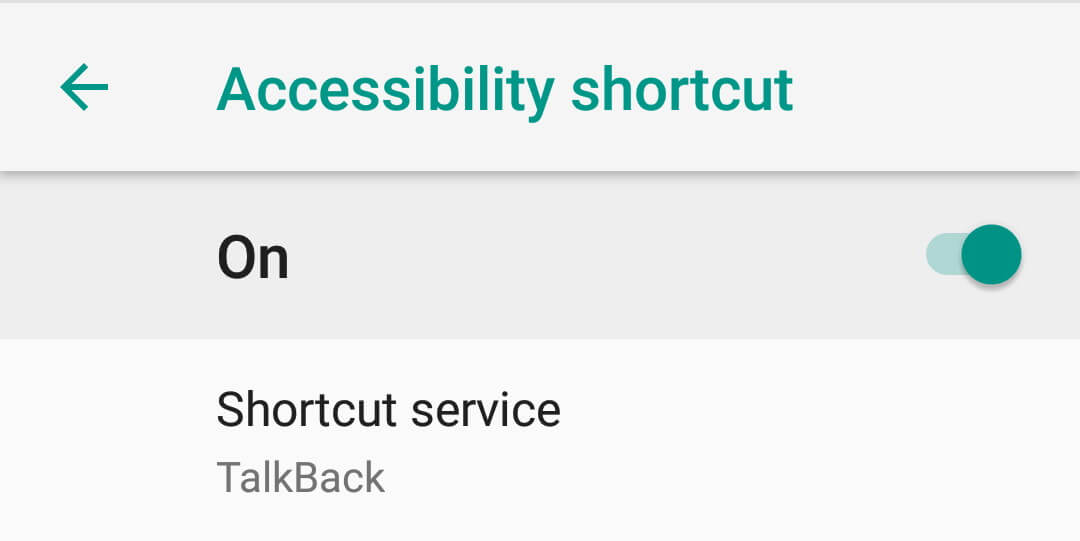 Accessibility Shortcut - Accessibility Settings Android Accessibility Settings