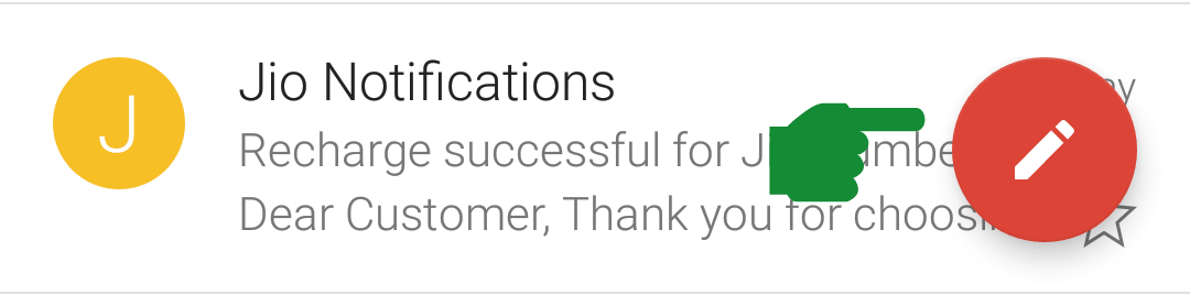 Android Gmail Application - Compose Icon How To Send Email From Mobile