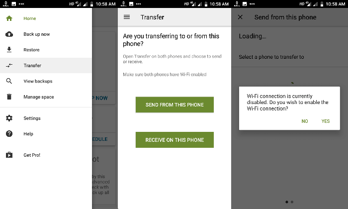 SMS Backup and Restore - Transfer sms backup and restore in Hindi