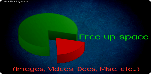 Free up space - Laptop Ko Fast Kaise Banaye Laptop Ko Fast Kaise Banaye