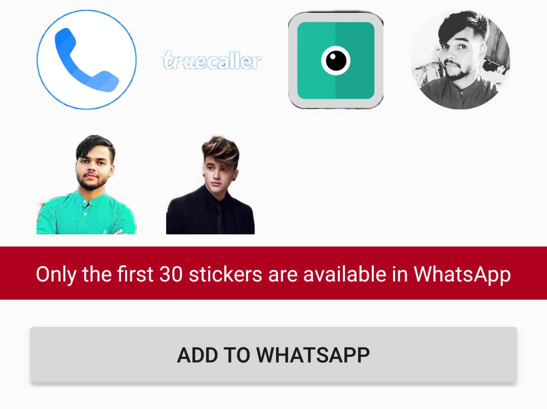 2 Steps WhatsApp Sticker