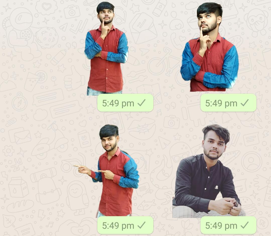 2 Steps WhatsApp Sticker